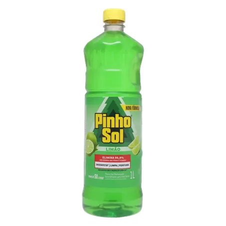 Desinfetante de Uso Geral Pinho Sol Perfumado Limão 1L