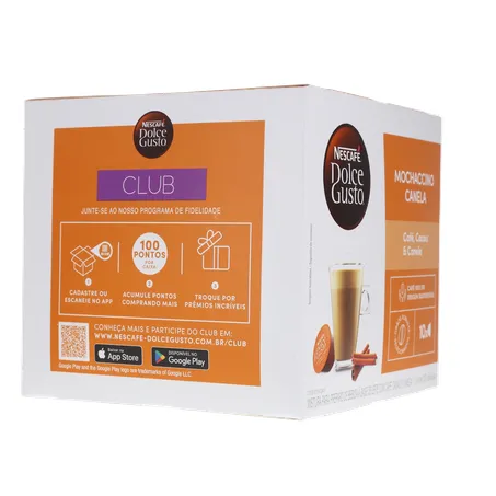 CAFÉ CÁPSULA DOLCE GUSTO MOCHACINO CANELA C/10 360-30