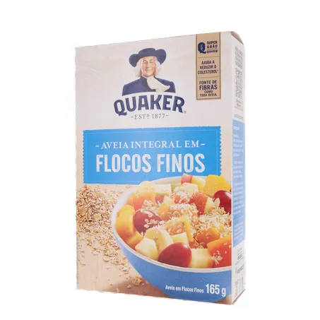 Aveia Quaker Flocos Finos 165G 360-2