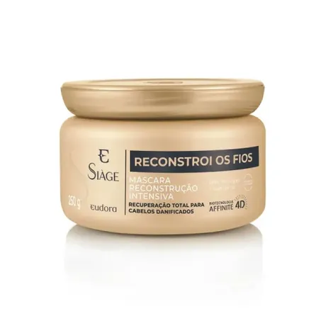 Eudora-mascara 250g 4d reconstroi fios