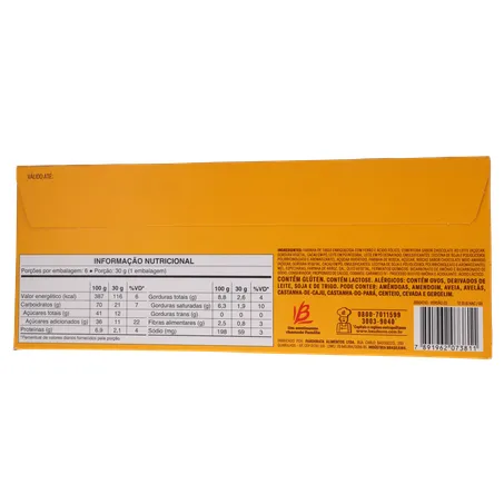 Pão De Mel Bauducco 180g 360-19