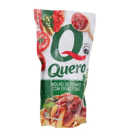 Molho de Tomate Quero com Ervas Finas Sachê 300gr 360-34