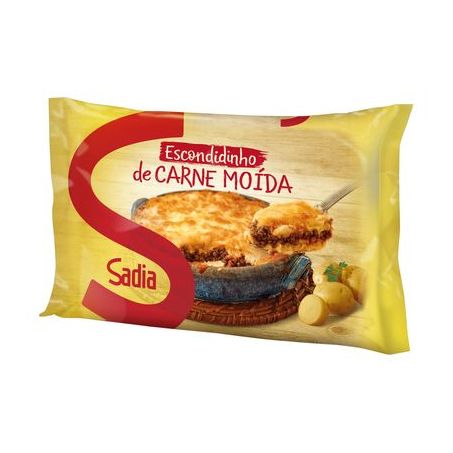 ESCONDIDINHO SADIA C/BATATA E CARNE 600G