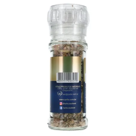 Tempero q-vita para peixe c-s moedor52 360-13