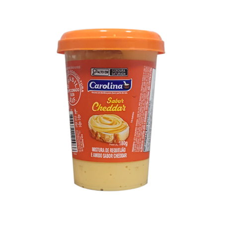 REQUEIJAO C/AMIDO CHEDDAR CAROLINA 180G