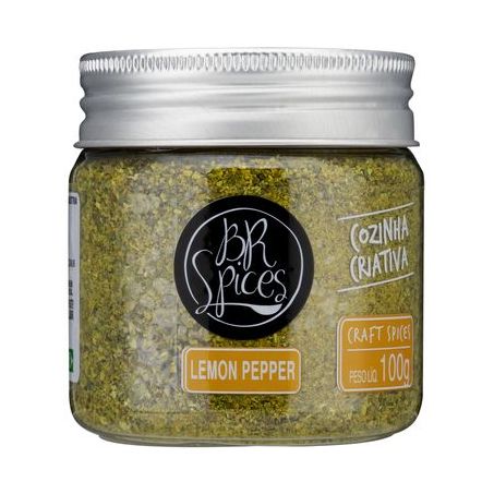 Especiarias Br Spices Lemon Pepper Pote 100G