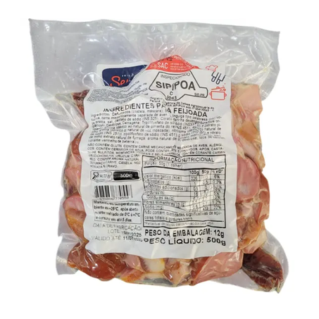 Ingredientes Feijoada Sereno 500g 