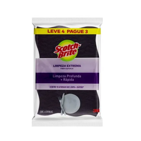Esponja Scotch Brite Extrema 4UN