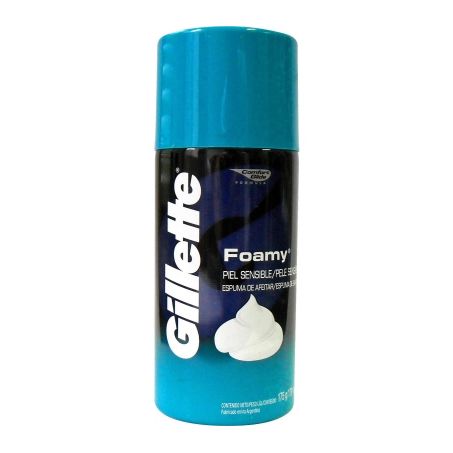 Espuma barb.gillette 175g foamy
