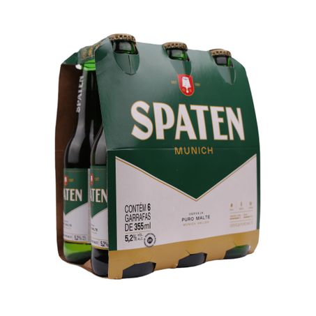 Cerveja Spaten Long Neck 355ml C/6 360-24