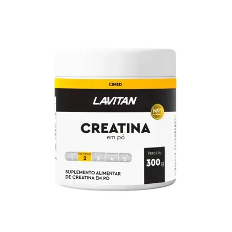 Creatina Em Pó Lavitan Cimed 300g