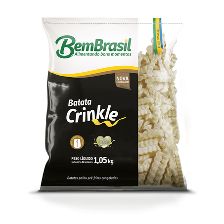 Batata cong.bembrasil crinkle 1,05kg