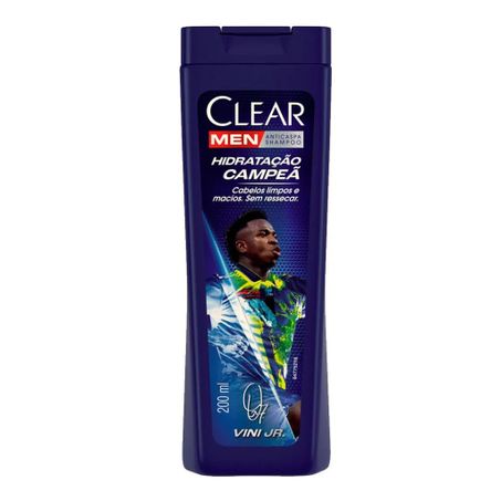 Shampoo clear anticaspa hidratação campeã 200ml