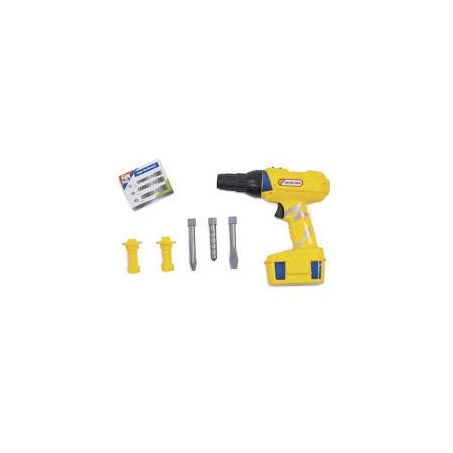 Brinquedo - brincando de profissões kit furadeira elétrica