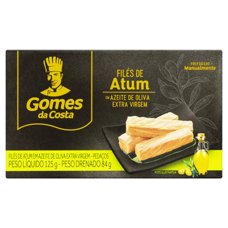 Filé de Atum Gomes da Costa 125g - Azeite