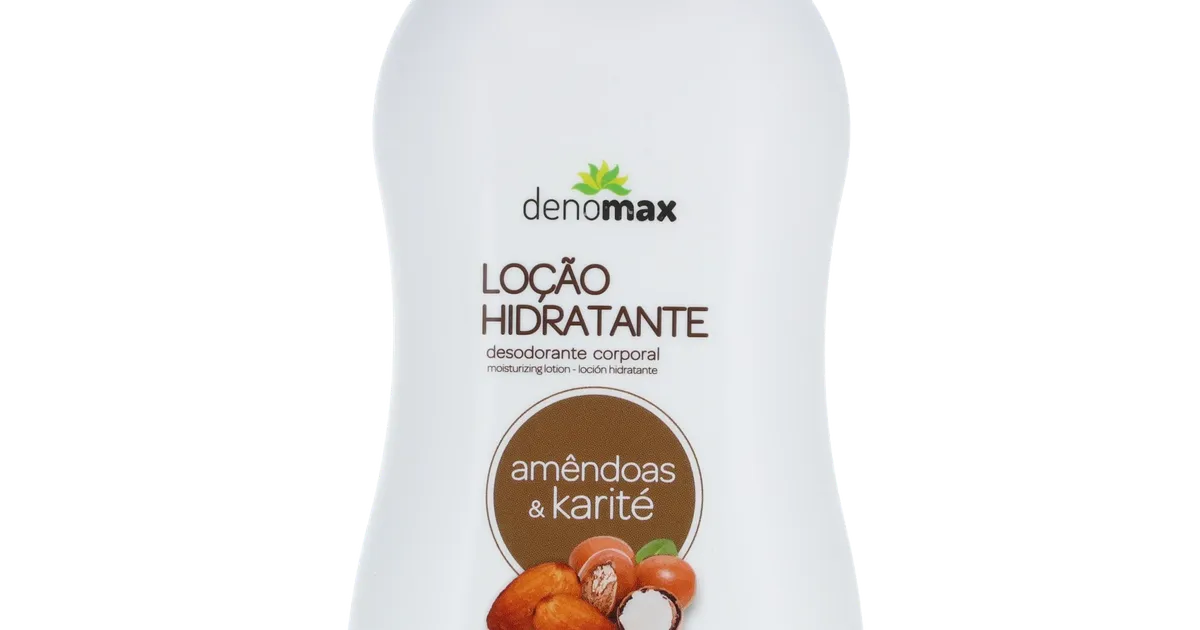 Desodorante Corporal Denomax Loção Hidratante Amêndoas & Karité