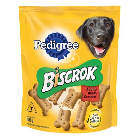 PETISCO PARA CÃES ADULTOS RAÇAS GRANDES PEDIGREE BISCROK SACHÊ