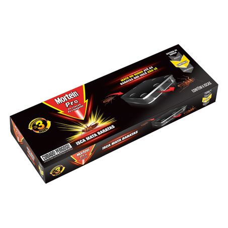 INSETICIDA ISCA MATA BARATAS MORTEIN PRO