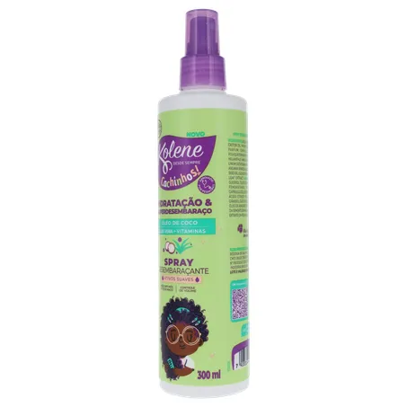 DESEMBARAÇANTE INFANTIL KOLENE CACHINHOS ALOE VERA E VITAMINAS SPRAY 300ML 360-4