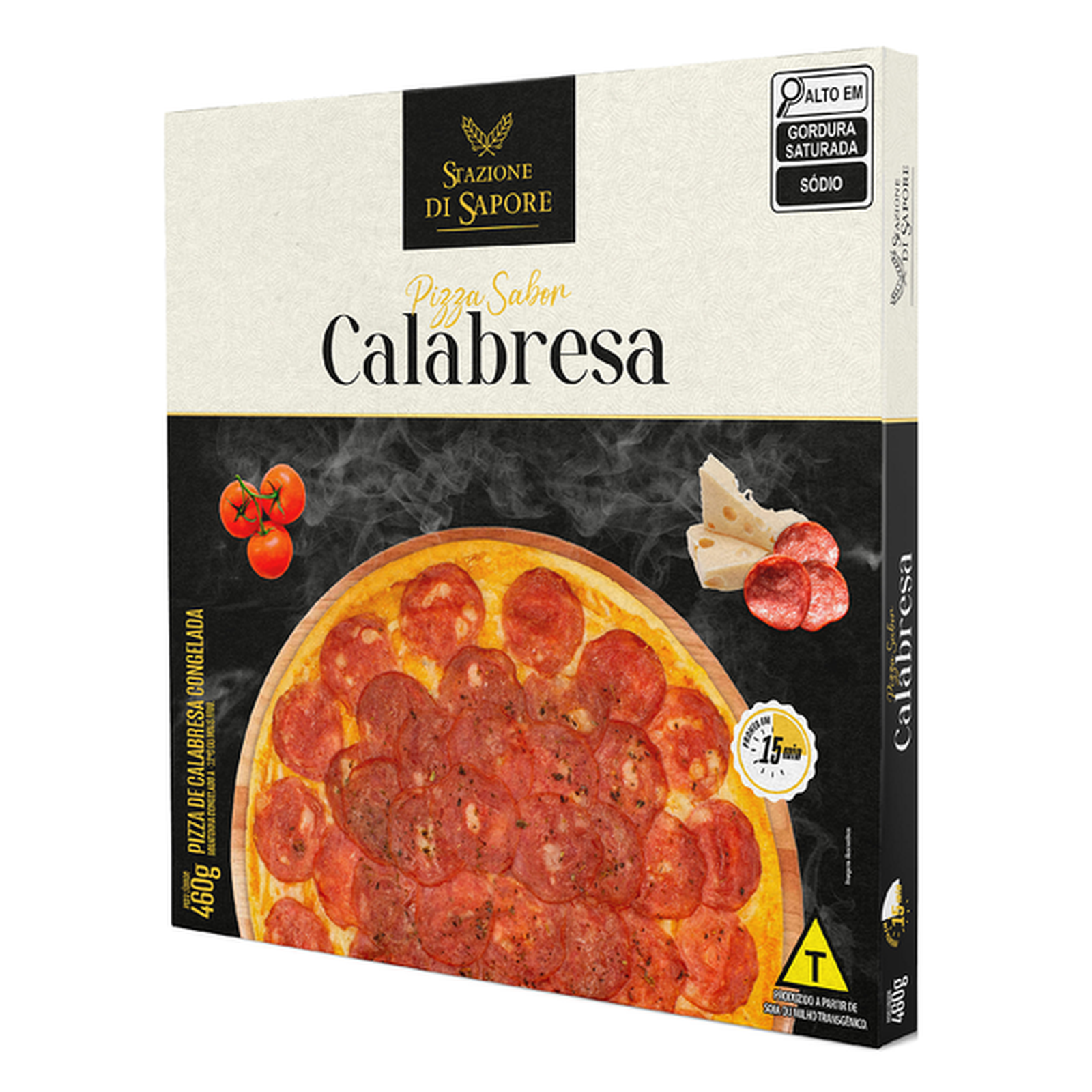 PIZZA DI SAPORE CALABRESA 460G