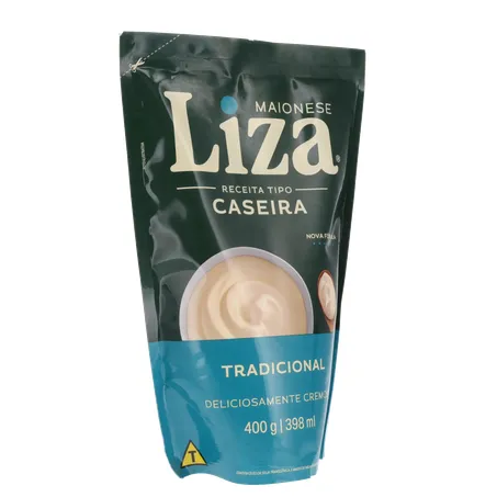 MAIONESE LIZA CASEIRA SACHET 400G 360-33