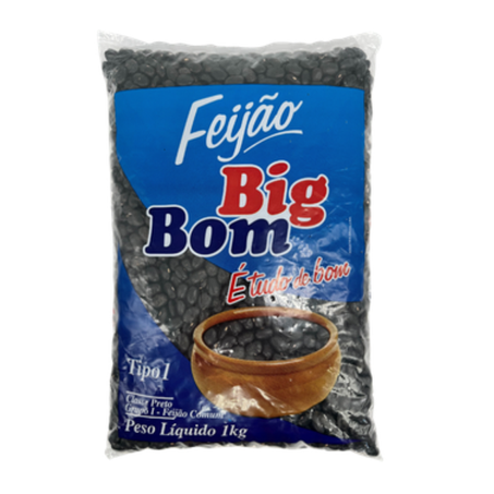 Feijao Big Bom 1kg Preto T1