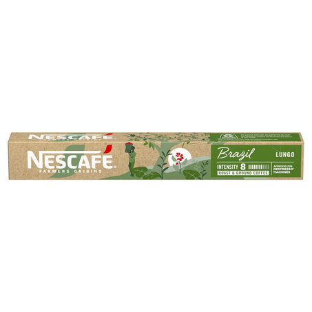 Cápsula Nescafé 44g - Lungo Brazil