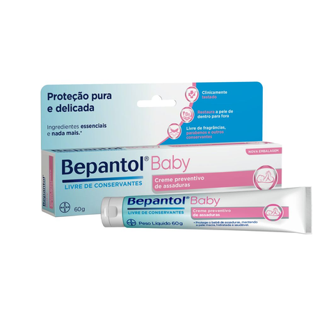 Creme Assadura Bepantol Baby 60G