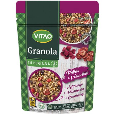Granola Vitao 250g Frutas Vermelhas
