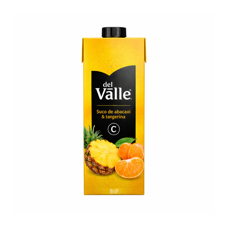 Nectar Del Valle 1l Regular Abacaxi e Tangerina