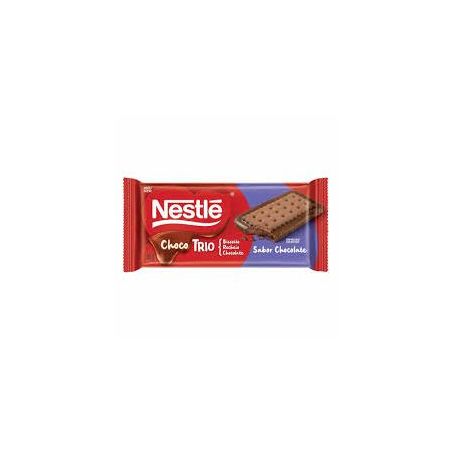 Chocolate nestle chocotrio preto/branco