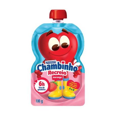 Iog.chambinho 100gr pouch morango