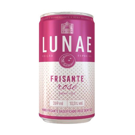VINHO FRISANTE GASEIFICADO ROSÉ DEMI-SEC LUNAE
