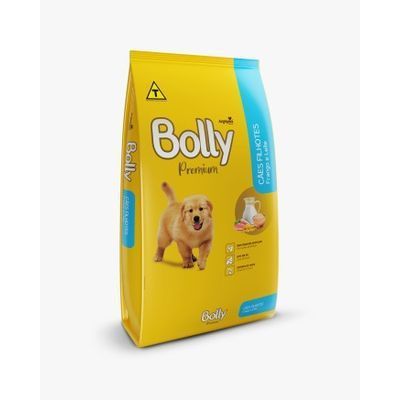 Ração cães adultos carne e vegetais bolly 1kg