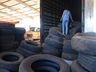 Município promove coleta de pneus usados para reciclagem