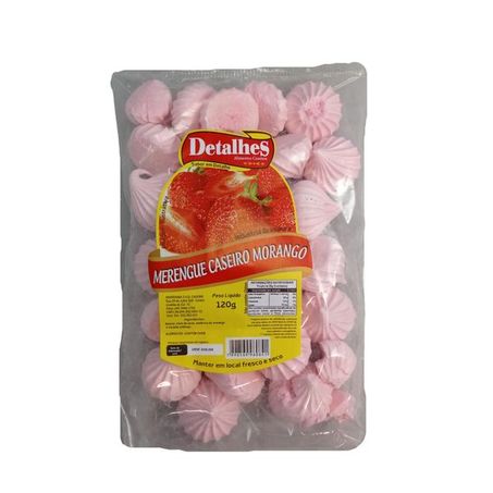 Suspiros Detalhes Morango 120g