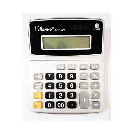 CALCULADORA DE MESA 12 DÍGITOS KK-1800 KENKO