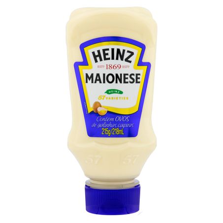 Maionese Heinz Squeeze 215g