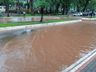 Cheia do Rio Uruguai invade Avenida em Itapiranga