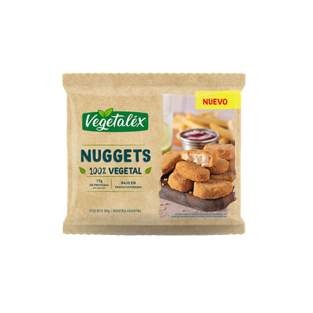 NUGGETS VEGETAL 300G - VEGETALEX