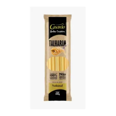 MASSA ARROZ CASARÃO TALHARIM TRADICIONAL 300G