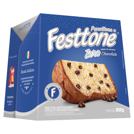 Panettone Chocolate Festone Zero Açúcar 300G
