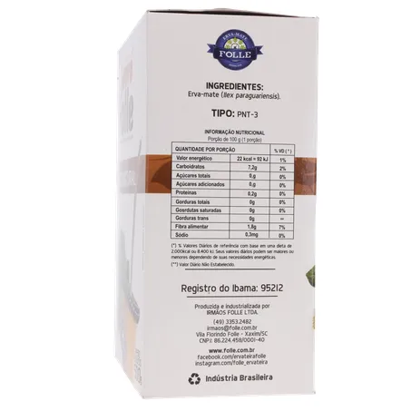 Erva tererê folle natural 500g 360-8