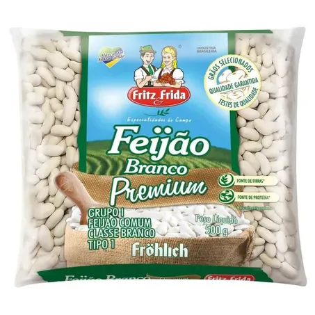 Feijão branco t1 fritz frida 500g