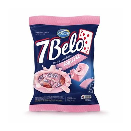 Bala 7 Belo Iogurte 150G