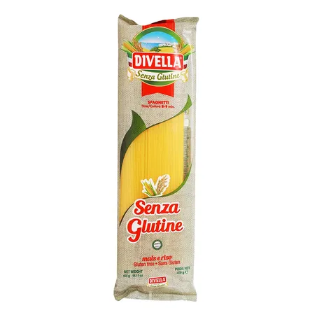 MASSA DIVELLA SPAGHETTI SENZA 400G GLUTINE