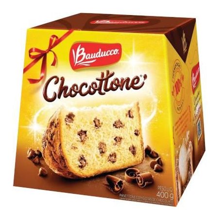 Chocottone bauducco 400g gotas de chocolate