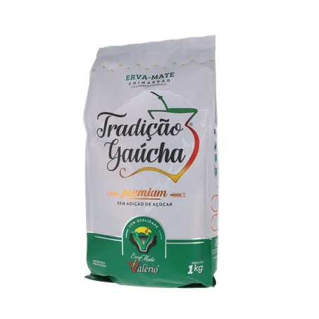 ERVA-MATE TRADIÇÃO GAÚCHA VALÉRIO PREMIUM PACOTE 1KG  360-19