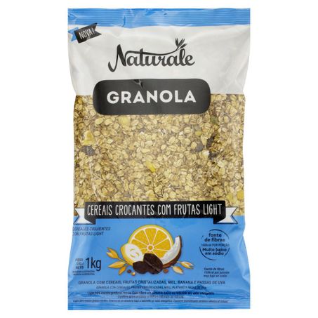 GRANOLA NATURALE FRUTAS LIGHT  1KG