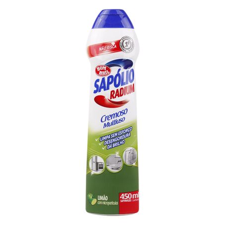 Saponaceo sapolio liq limao 450ml